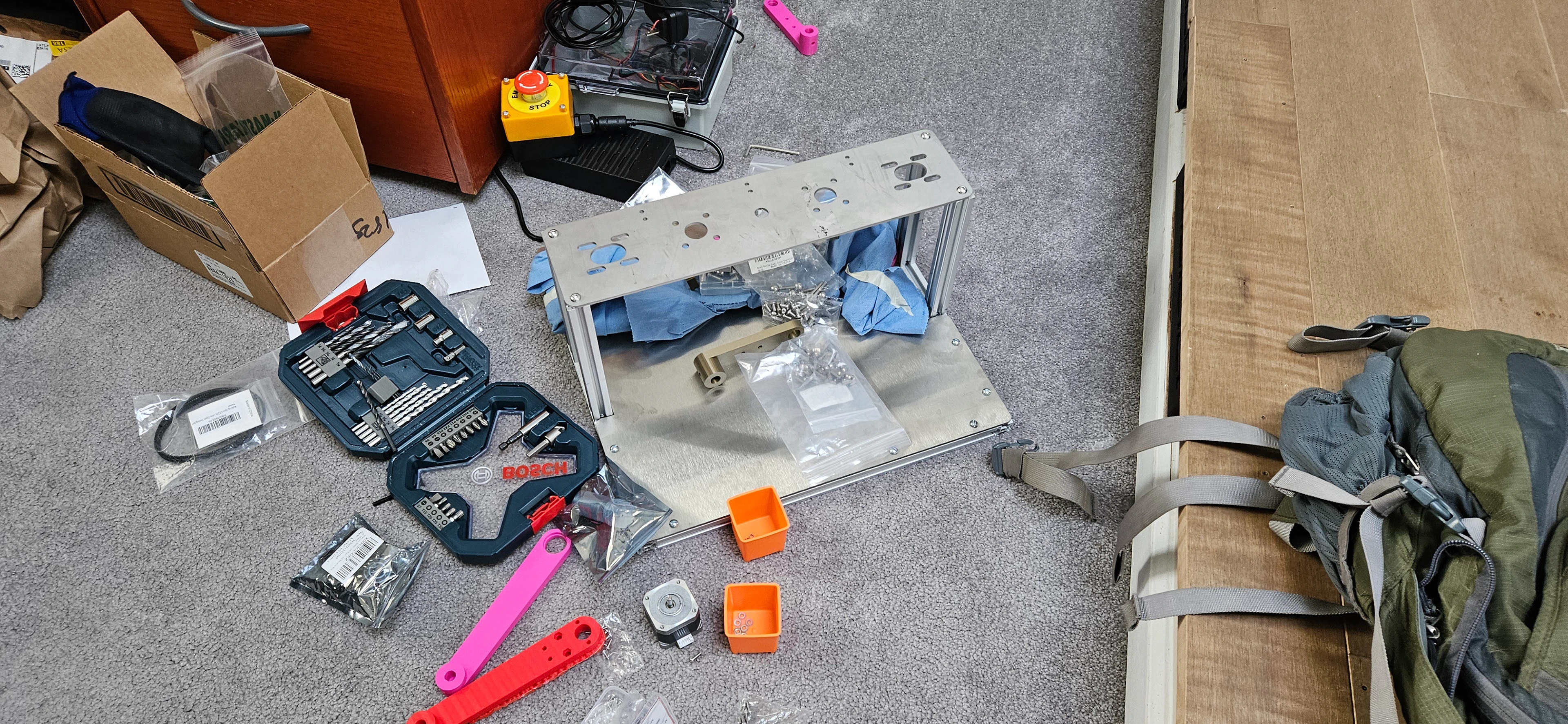 03 Parts Laid Out